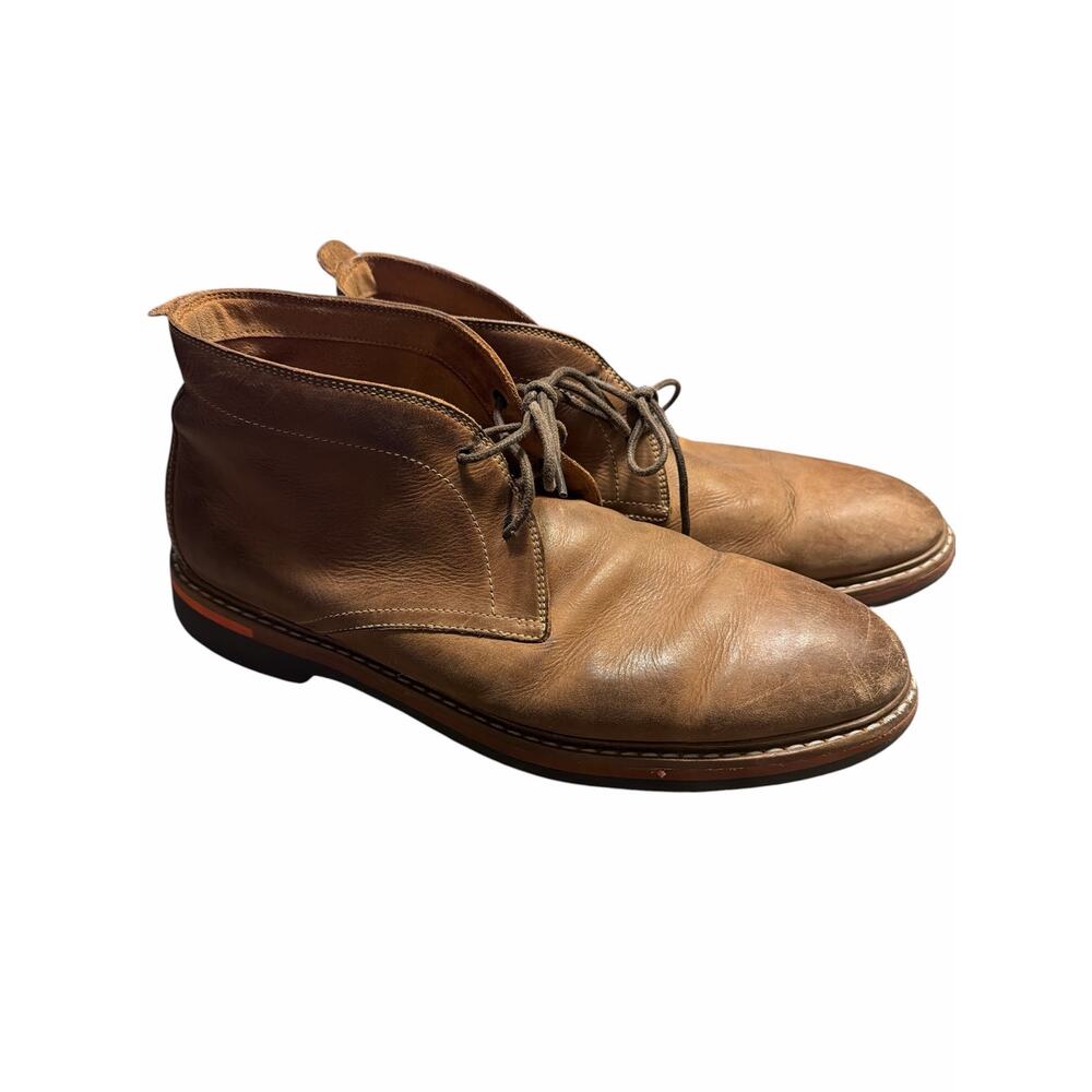 Cole Haan Grand 360 Chukka Leather Boots Men's US 9M Brown Style C34158 Preppy